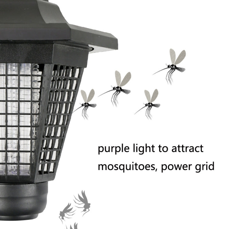 3 LED Solar Outdoor Waterproof Hexagon Mosquito Killer Light, Style: My Store