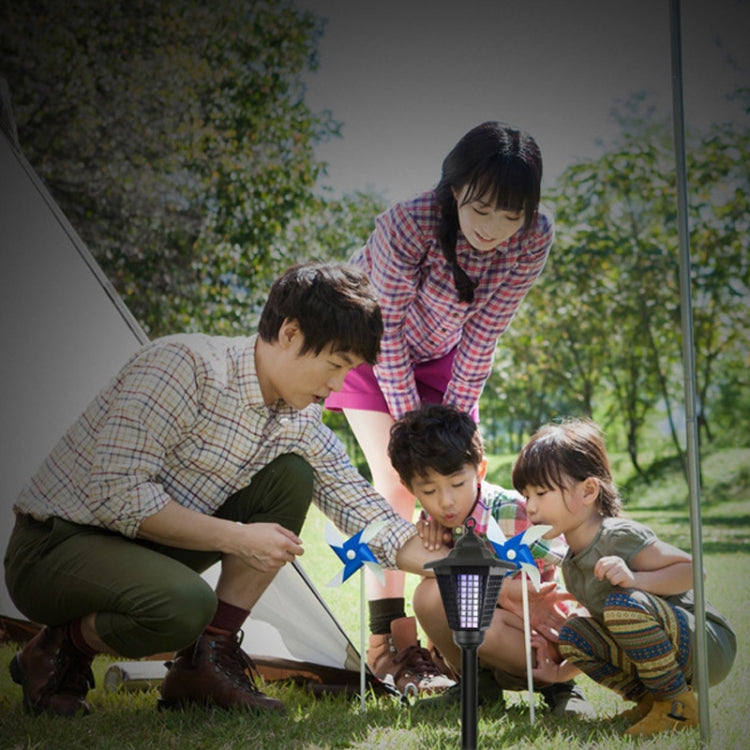 3 LED Solar Outdoor Waterproof Hexagon Mosquito Killer Light, Style: