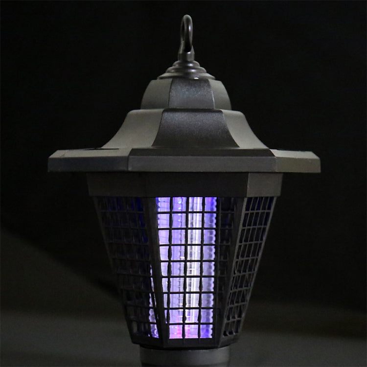 3 LED Solar Outdoor Waterproof Hexagon Mosquito Killer Light, Style: