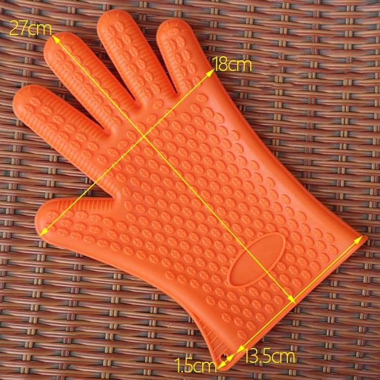 2 PCS Silicone Insulation Baking Oven Microwave Dish Clip Gloves-Reluova