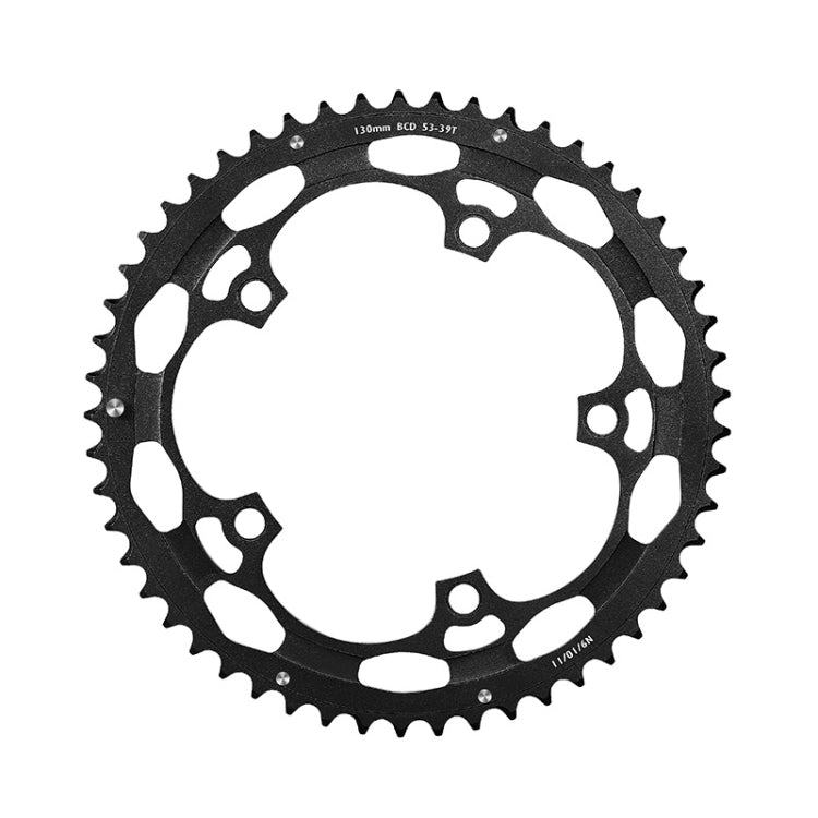 WEST BIKING YP0719274 53-39T Road Bike Crank Racing Double Disc Reluova