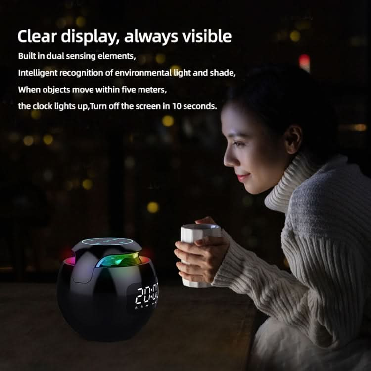 ZXL-G90 Portable Colorful Ball Bluetooth Speaker, Style: