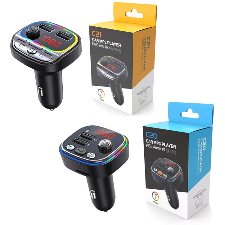 USB Car Bluetooth MP3 Music Player With Colorful Lights ÎҵÄÉ̵ê