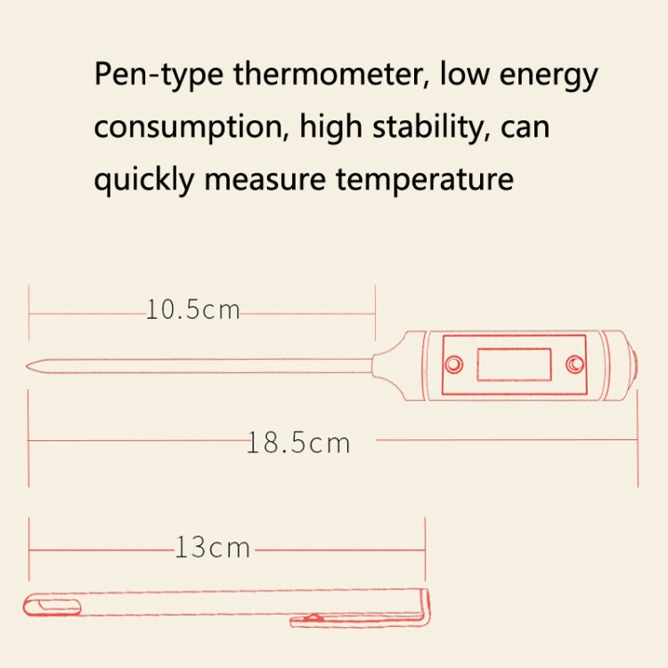 MST0755 Baby Bottle Electronic Food Thermometer