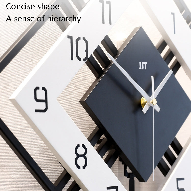 JJT Living Room Minimalist Wall Clock Home Decoration Wall Clock