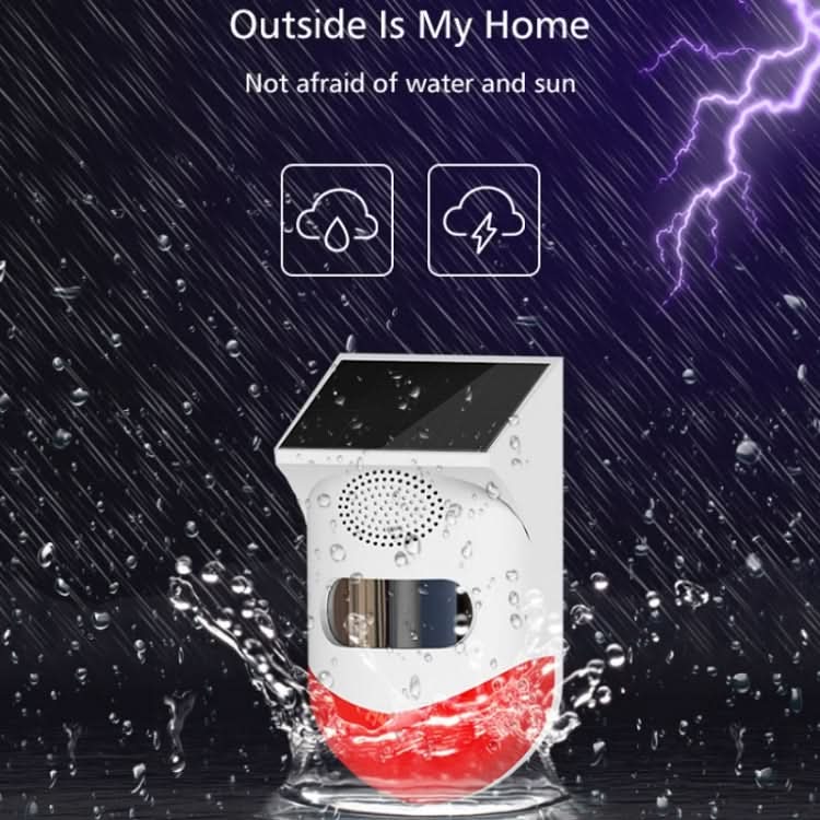 Outdoor Waterproof Solar Infrared Alarm, Spec: Reluova