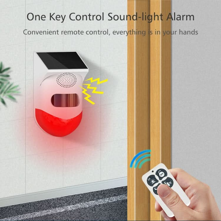 Outdoor Waterproof Solar Infrared Alarm, Spec: Reluova