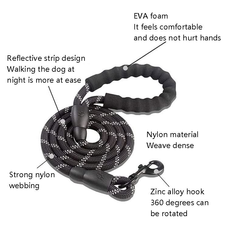 Pet Supplies Reflective Dog Pull Rope, Size: - Reluova