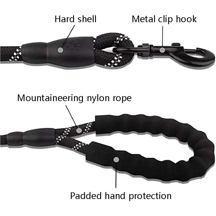 Pet Supplies Reflective Dog Pull Rope, Size: - Reluova