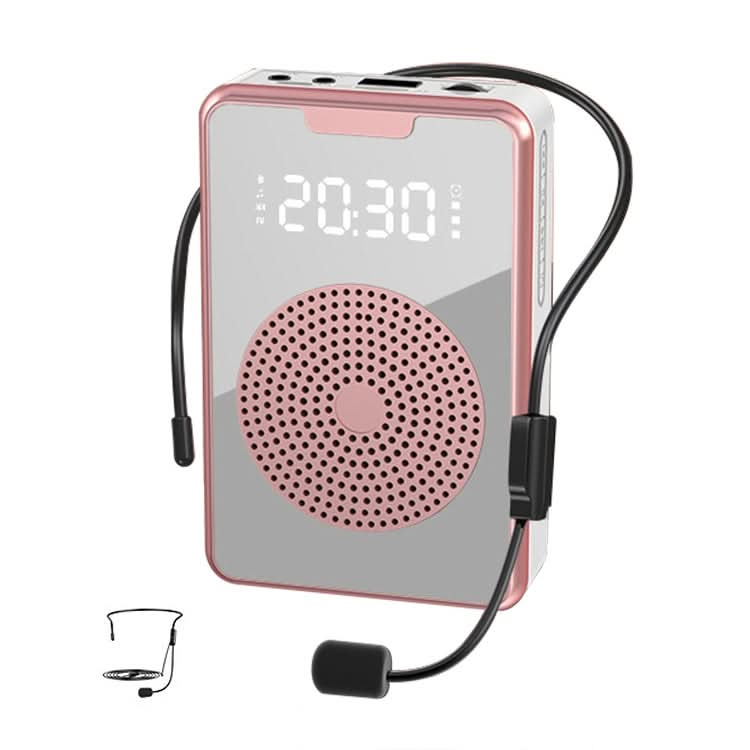 ZXL-H3 Portable Teaching Microphone Amplifier with Time Display, Spec: