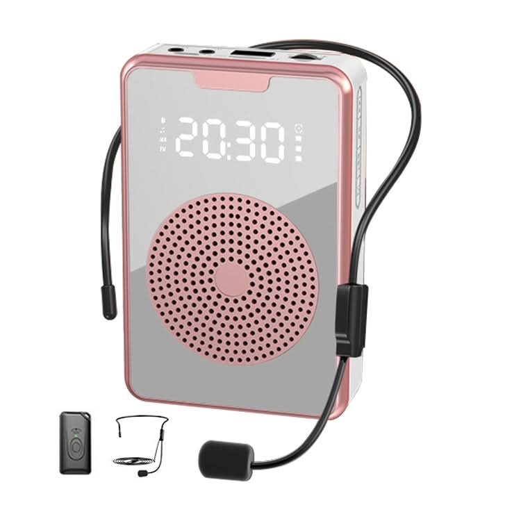 ZXL-H3 Portable Teaching Microphone Amplifier with Time Display, Spec: