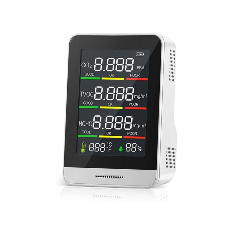 CO2 HCHO TVOC Detector Temperature Hygrometer Reluova