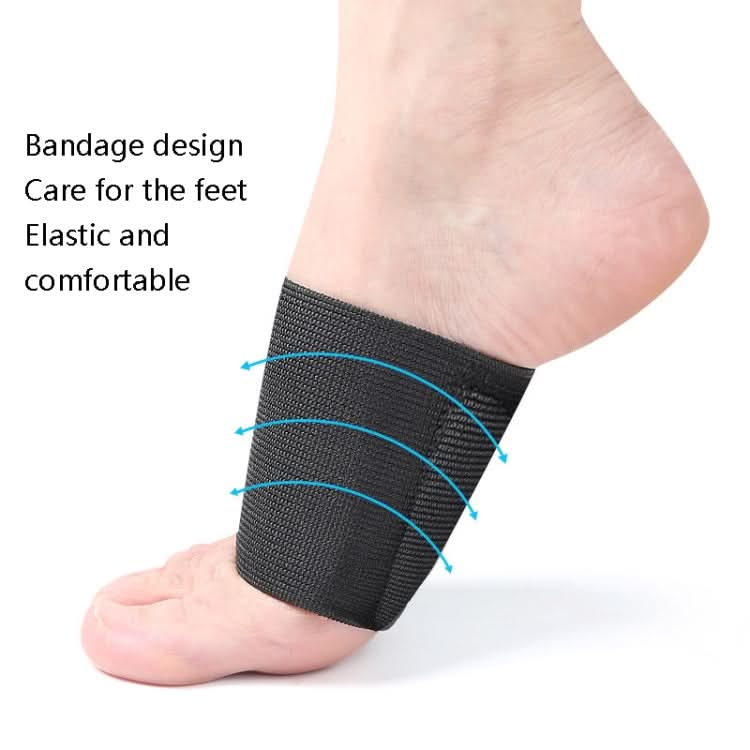 Flat Foot Bow Support Half Pad Elastic Bandage Foot Pad Reluova