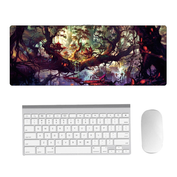 Hand-Painted Fantasy Pattern Mouse Pad, Size:, Series 2 My Store