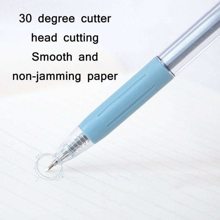 Press Pen Type Utility Knife Student Appointment Book Paper Cutting Knife