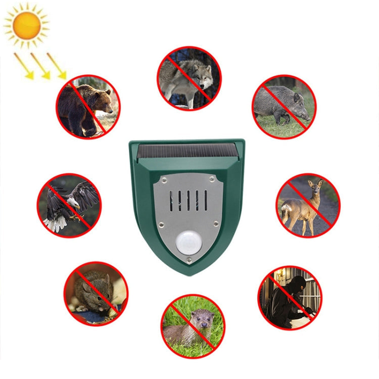 N911M Solar Rouse Alarm Lamp Infrared Induction Animal Drive My Store