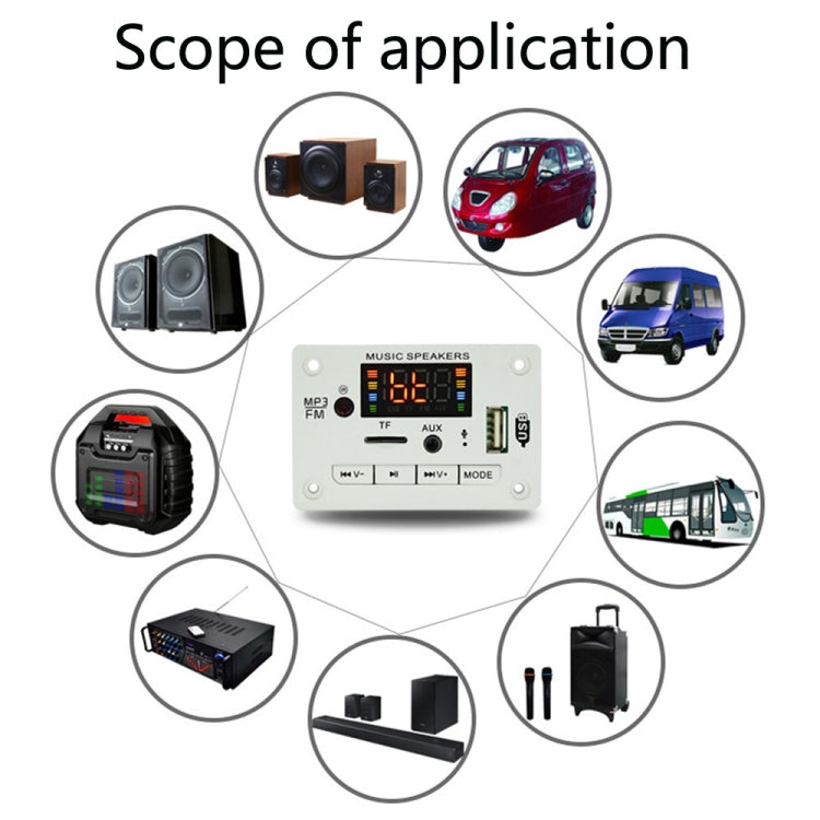 Car Color Display Audio Bluetooth MP3 Decoder Board ÎҵÄÉ̵ê