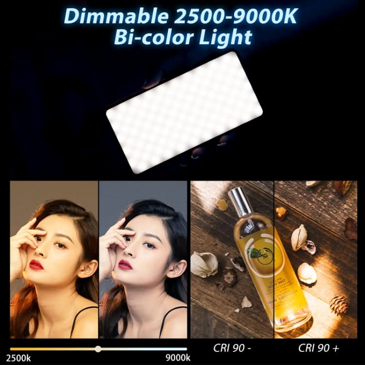 Ulanzi VIJIM VL200 200 LEDs 2500-9000K Dual Color Temperature Fill Light My Store