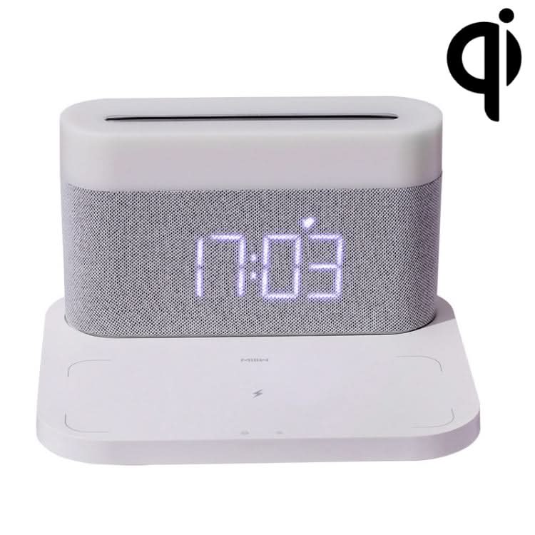 S26 3 in 1 Mobile Phone Wireless Charger with Clock & Night Light