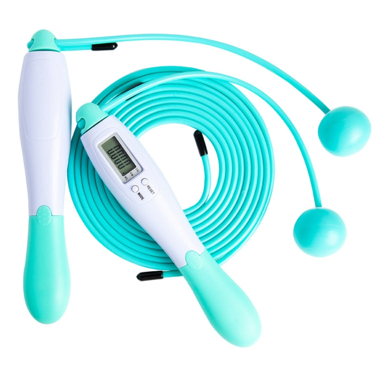 Sport Electronic Counting Wire Skipping Rope, Style: Cordless (Green)