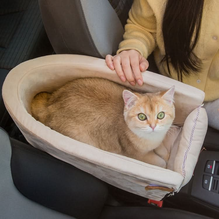 Car Central Control Seat Pet Portable Bed Pad - Reluova