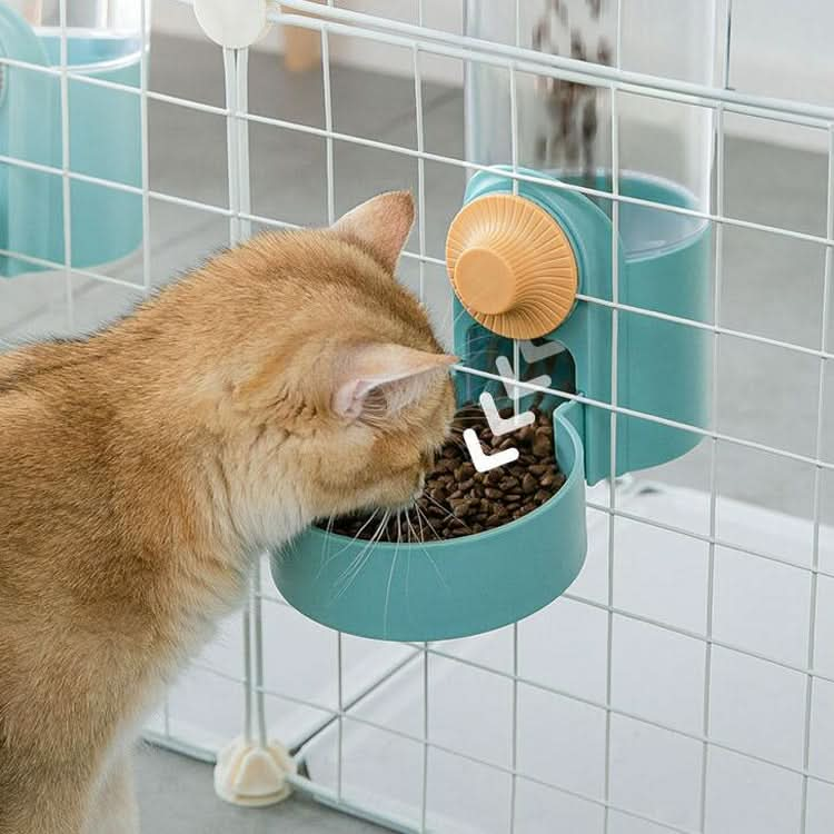 Cat Automatic Hanging Cage Feeder, Style: - Reluova