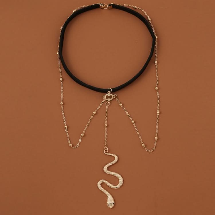 BT192-1 Elastic Snake Long Anklet Body Chain Accessories Reluova