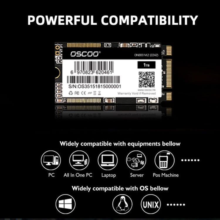 OSCOO ON800 M.2 2242 Computer SSD Solid State Drive