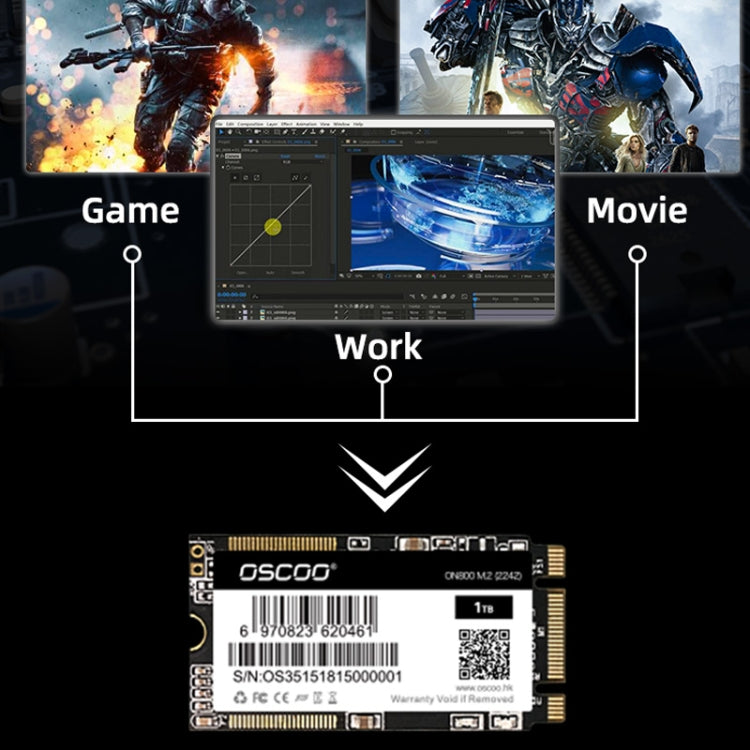 OSCOO ON800 M.2 2242 Computer SSD Solid State Drive My Store