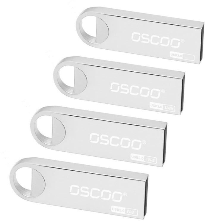 OSCOO 002U-2 USB 2.0 Metal Mini U Disk