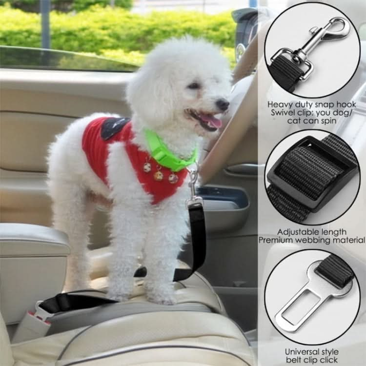 Car Seat Pet Buckle Safety Belt, Color Random Delivery - Reluova