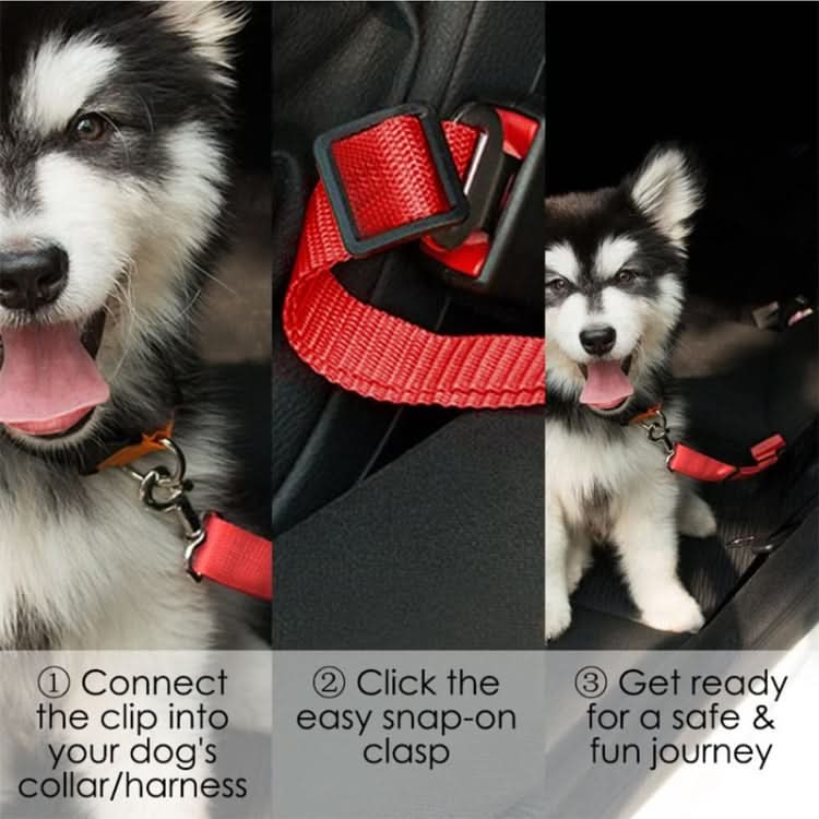 Car Seat Pet Buckle Safety Belt, Color Random Delivery - Reluova