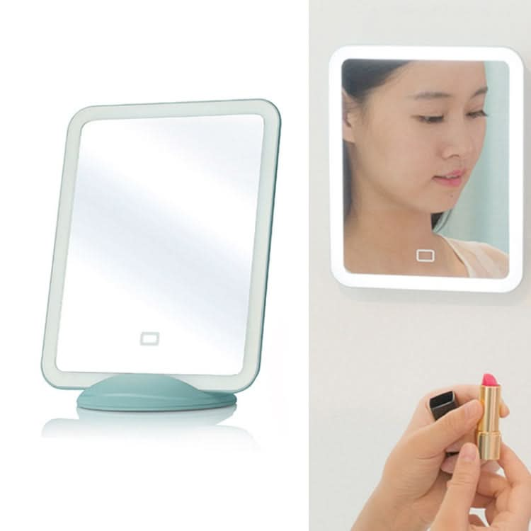 Flydee FD008-1 Portable LED Makeup Mirror With Bracket Wall Hanging Vertical Dual-Use Makeup Mirror Reluova