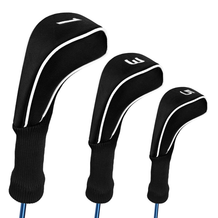 3 in 1 No.1 / No.3 / No.5 Golf Club Protective Cover