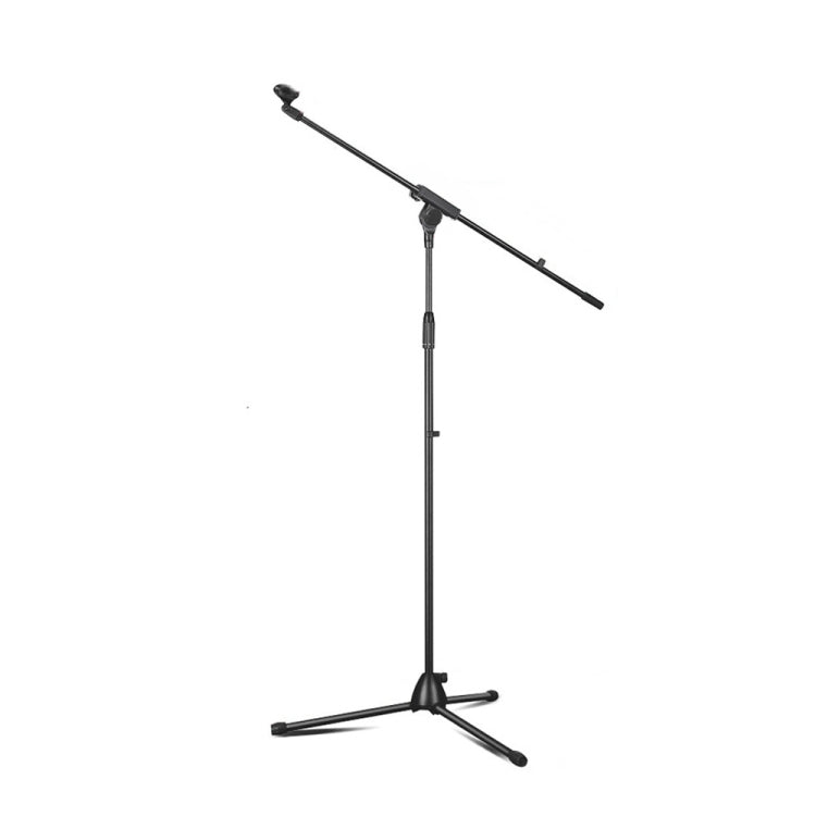 Single Rod Floor Formula Adjustable Microphone Bracket, Style: