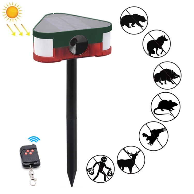 Solar Mouse Repeller High Frequency Ultrasonic Animal Drive My Store