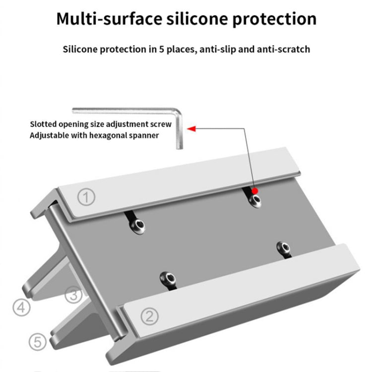 Aluminum Alloy Laptop Tablet Phone Storage Stand My Store