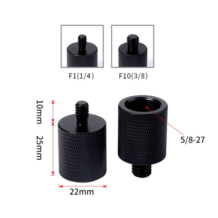 2 PCS Microphone Adapter Screw-Reluova