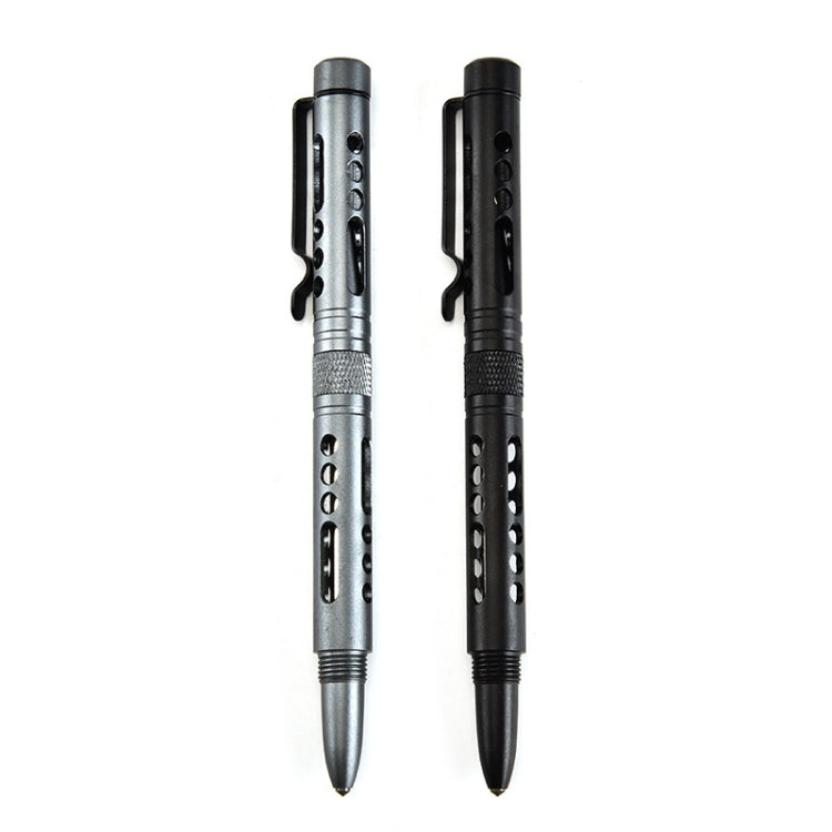 GB016 Aluminum Alloy Hollow Broken Window Survival Pen, Random Color Delivery Reluova