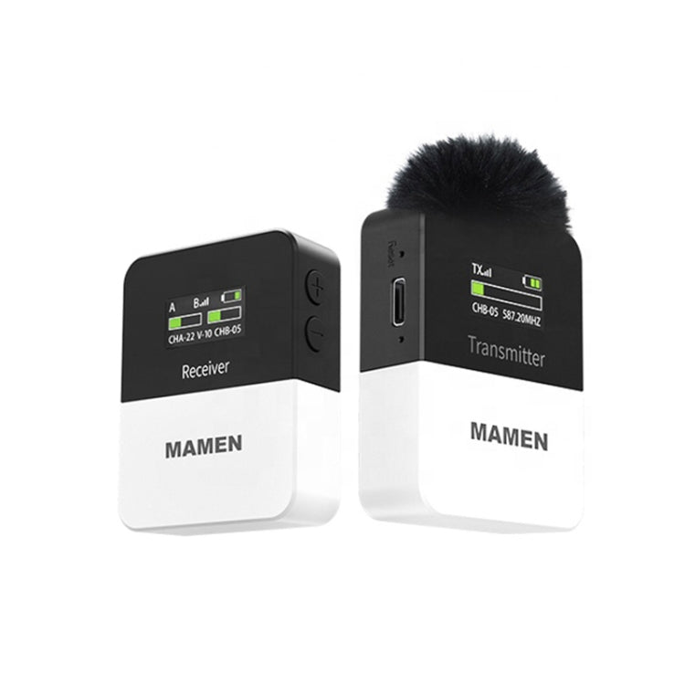 MAMEN KT-W1 Live Single-Reverse Camera Microphone, Specification: Reluova