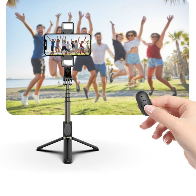 CYKE Q08D Handheld Dual Light Bluetooth Mobile Phone Selfie Stick