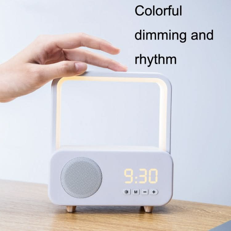 WH-J08 Home Portable Mini Bluetooth Speaker with Night Light