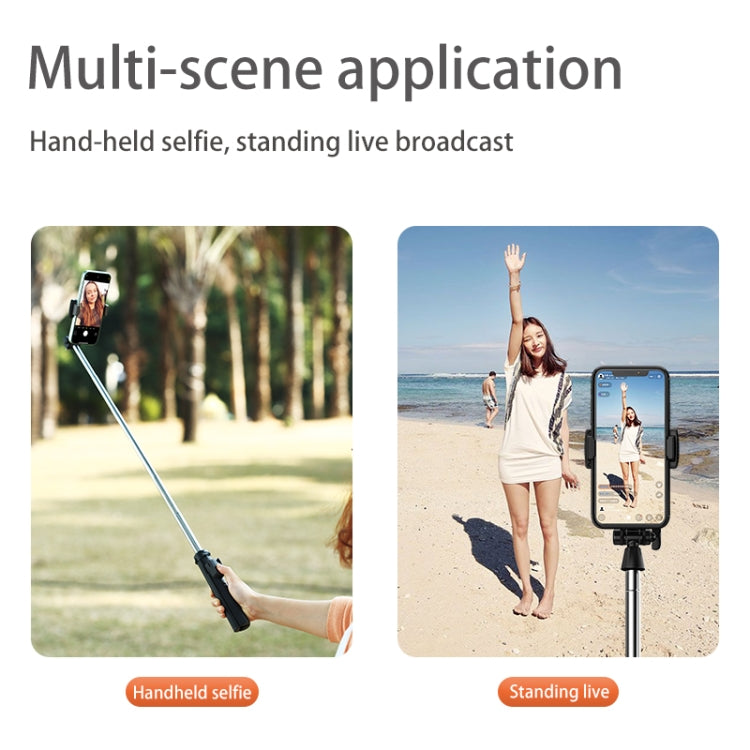 CYKE Folding Telescopic Mobile Phone Broadcast Stand Tripod, Specification: