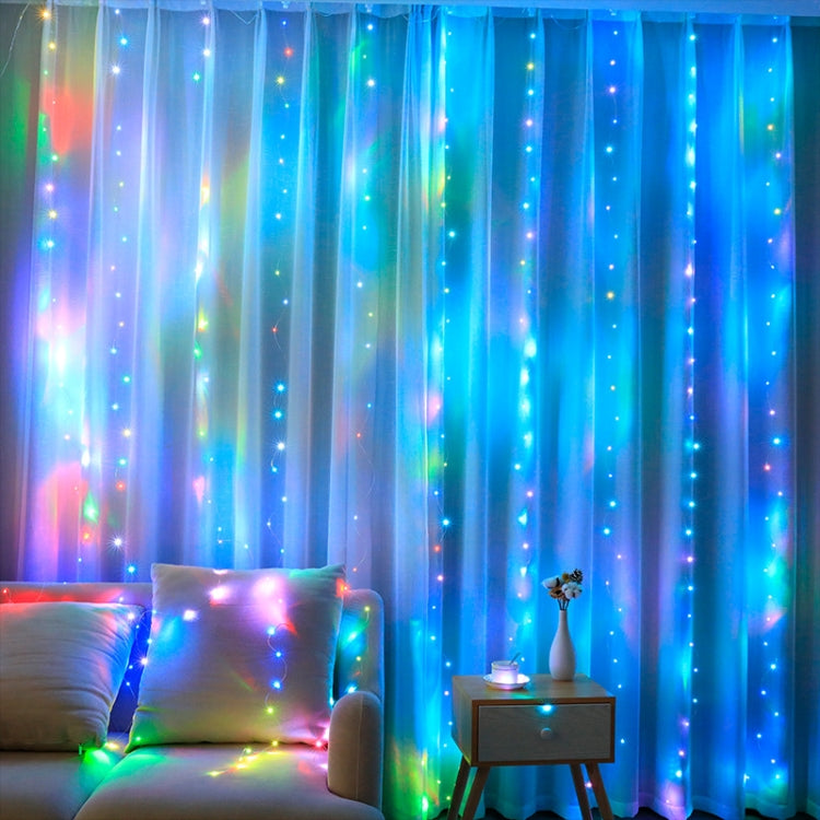 RGB 16 Color-Changing Copper Wire Curtain String Lights My Store