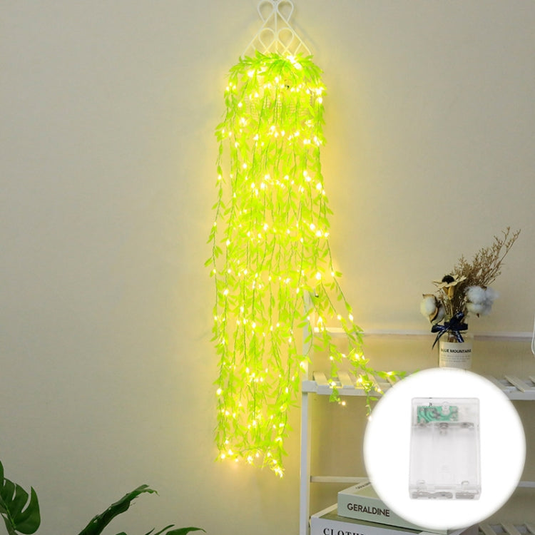 0.9m 100 LEDs Simulation Green Planting Copper Wire Decorative Light, Spec: