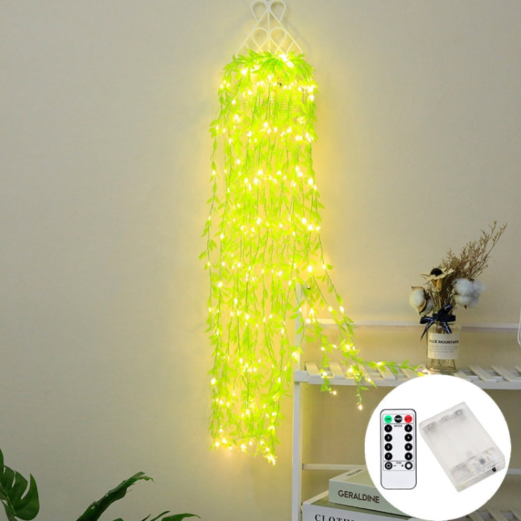 0.9m 100 LEDs Simulation Green Planting Copper Wire Decorative Light, Spec: