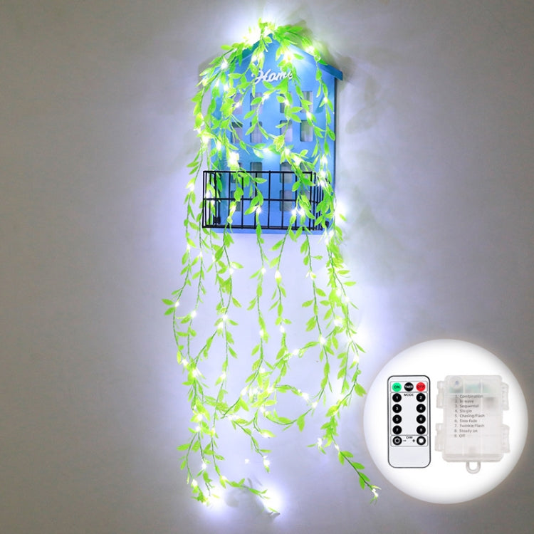 0.9m 100 LEDs Simulation Green Planting Copper Wire Decorative Light, Spec: