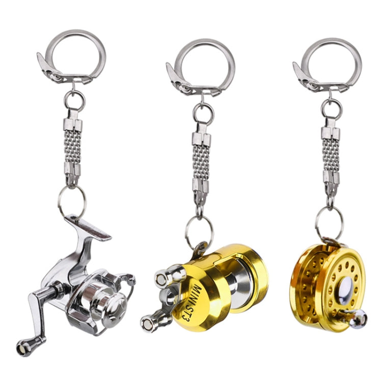 Metal Fishing Wheel Decoration Pendant Mini Wheel Fish Key Chain ÎҵÄÉ̵ê