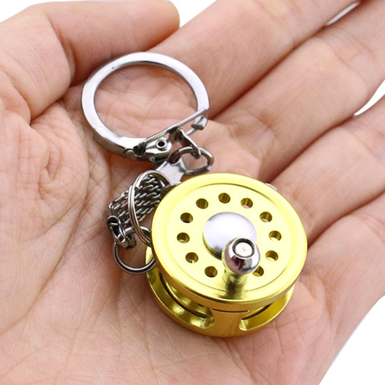 Metal Fishing Wheel Decoration Pendant Mini Wheel Fish Key Chain ÎҵÄÉ̵ê