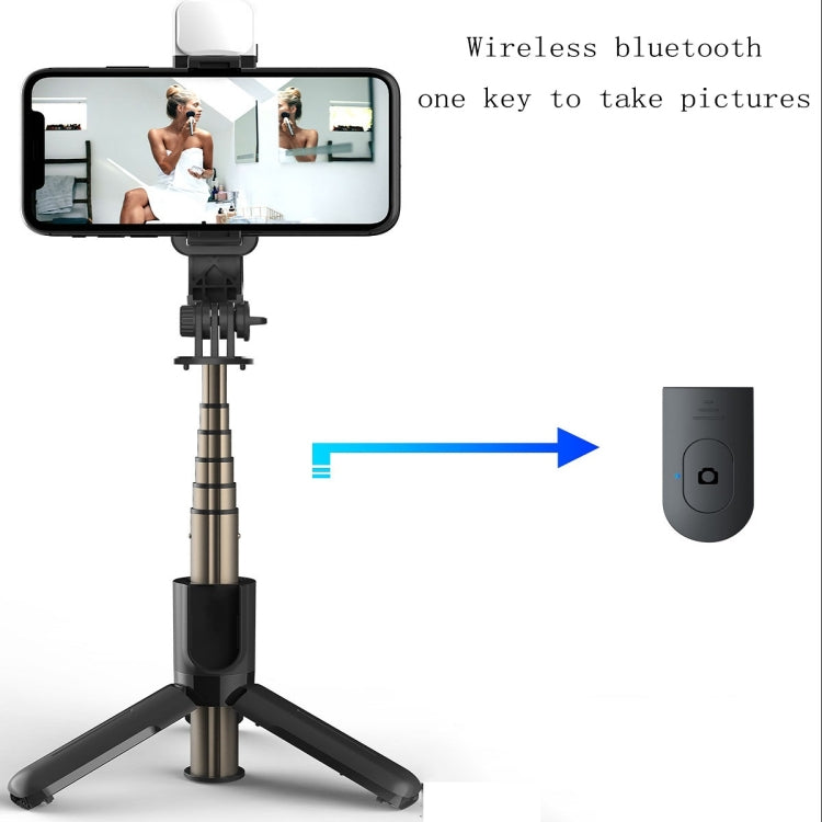 CYKE L10S Bluetooth Selfie Stick Beauty Fill Light Live Tripod